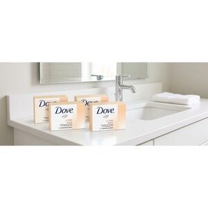 RARE Dove Go Fresh Burst Beauty Bar Nectarine and White Ginger 4 Pack Bundle